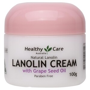 [PRE-ORDER] STRAIGHT FROM AUSTRALIA - Healthy Care Lanolin Cream With Grape Seed 100g